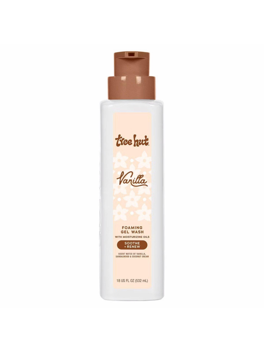 Гель для душу Tree Hut Vanilla Foaming Gel Wash, 532 ml (New Pump)