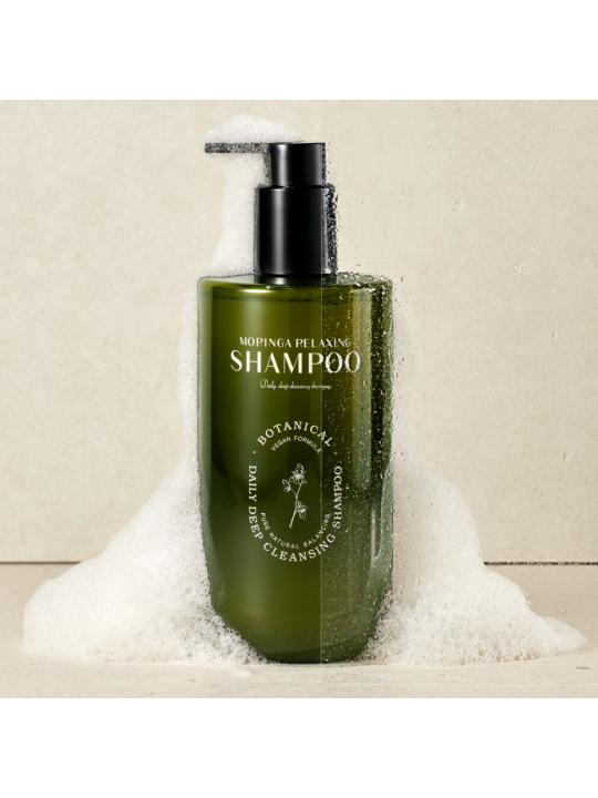 Веганський шампунь з олією морінги CU SKIN Dr.Solution Moringa Relaxing Shampoo 400 мл