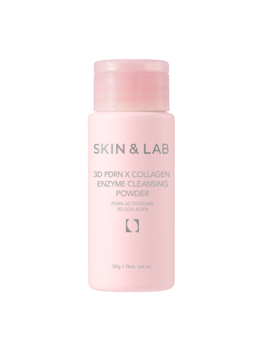 Ензимна пудра SKIN&LAB 3D PDRN × Collagen Enzyme Cleansing Powder, 50 грам