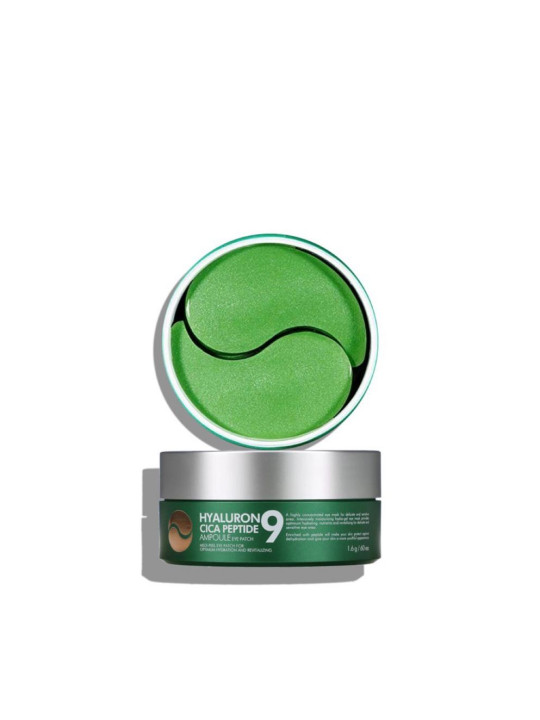 Заспокійливі гідрогелеві патчі з пептидами Medi-Peel Hyaluron Cica Peptide 9 Ampoule Eye Patch, 60 Patches