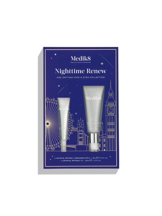 Набір Medik8 Nighttime Renew Age-Defying Face&Eyes Collection Kit