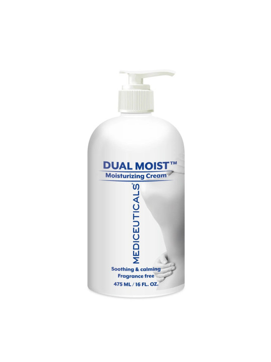 Крем для зволоження і загоєння шкіри рук та тіла Mediceuticals Dual Moist Hand & Body Cream, 475 мл 