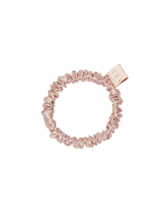 Тонка шовкова резинка Mon Mou SILK SLIM SCRUNCHIE NUDE