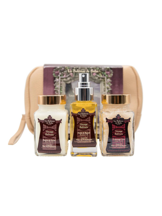 Набір для тіла Балі La Sultane De Saba Coffret Voyage Balinais 