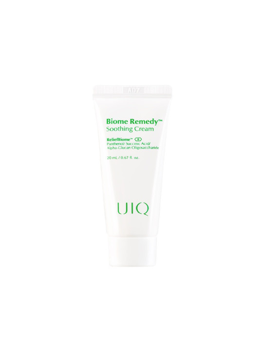 Мініатюра заспокійливого крему UIQ Biome Remedy Soothing Cream, 20 мл