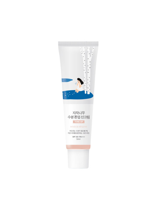 Тонуючий сонцезахисний крем з березовим соком Round Lab Birch Juice Moisturizing Tone Up Sunscreen, 50 мл