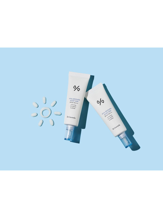 Зволожуючий сонцезахисний крем з гіалуроновою кислотою Dr.Ceuracle Hyal Reyouth Moist Sun SPF 50+ / PA++++, 50 мл