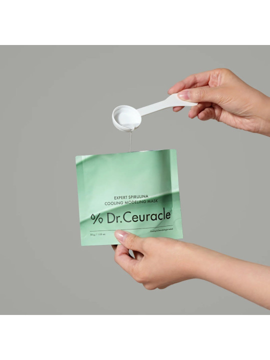 Альгінатна маска зі спіруліною проти набряків Dr.Ceuracle Expert Spirulina Modeling Mask, 30 г