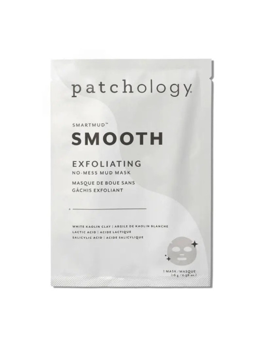 Оновлююча маска з кислотами Patchology SmartMud Smooth Single