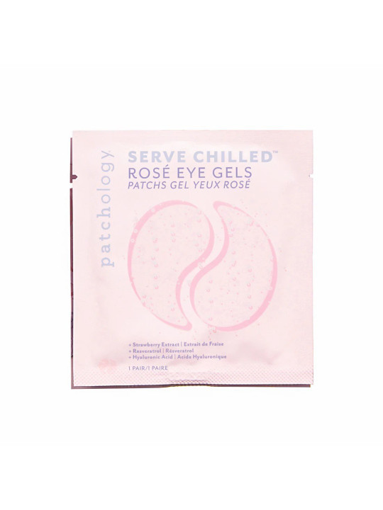 Освіжаючі патчі з екстрактом троянди Patchology Serve Chilled Rose Eye Gels, 1 пара