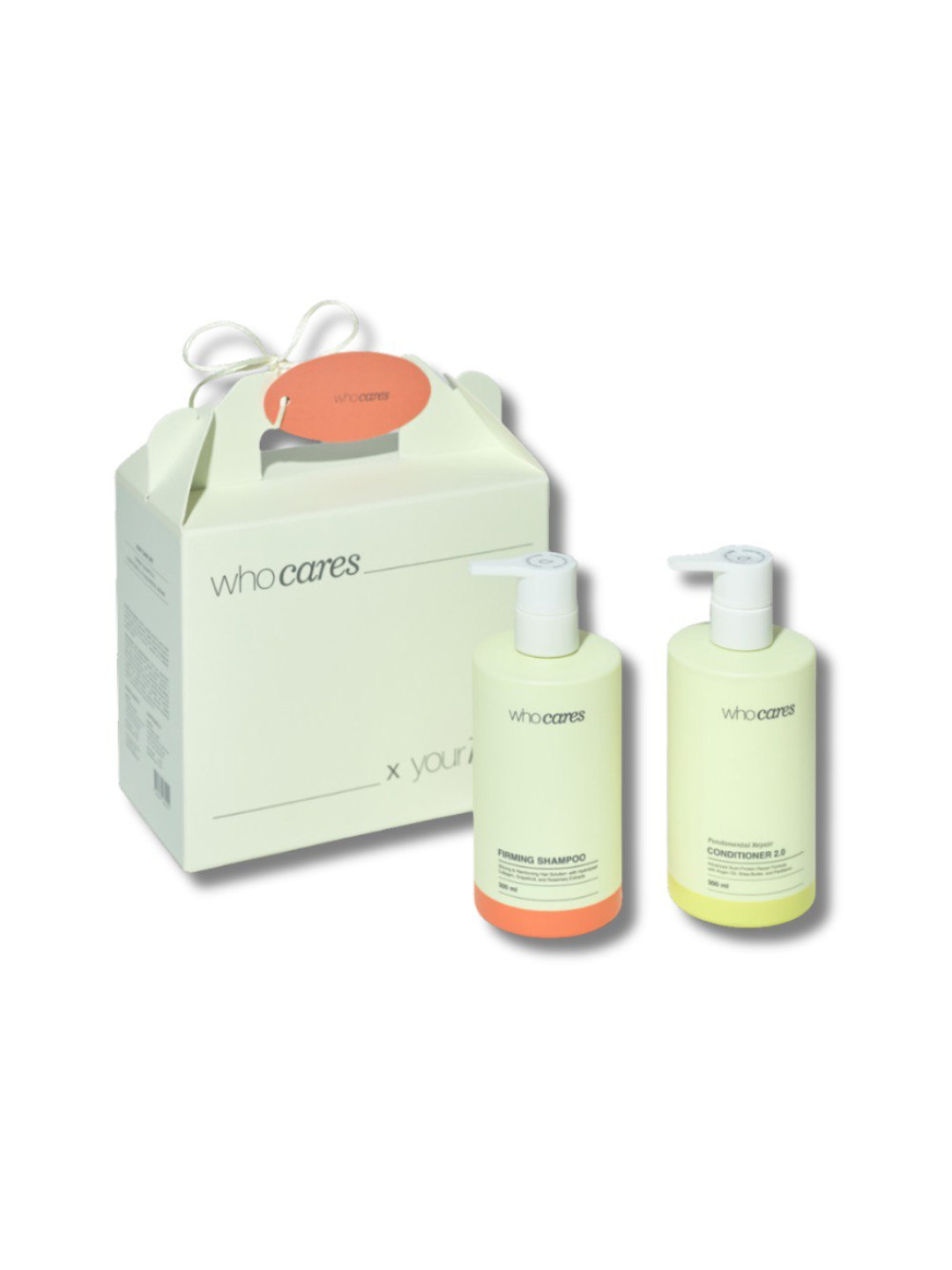 Набір засобів для волосся whocares Hair Care Set Firming Shampoo x Conditioner 2.0