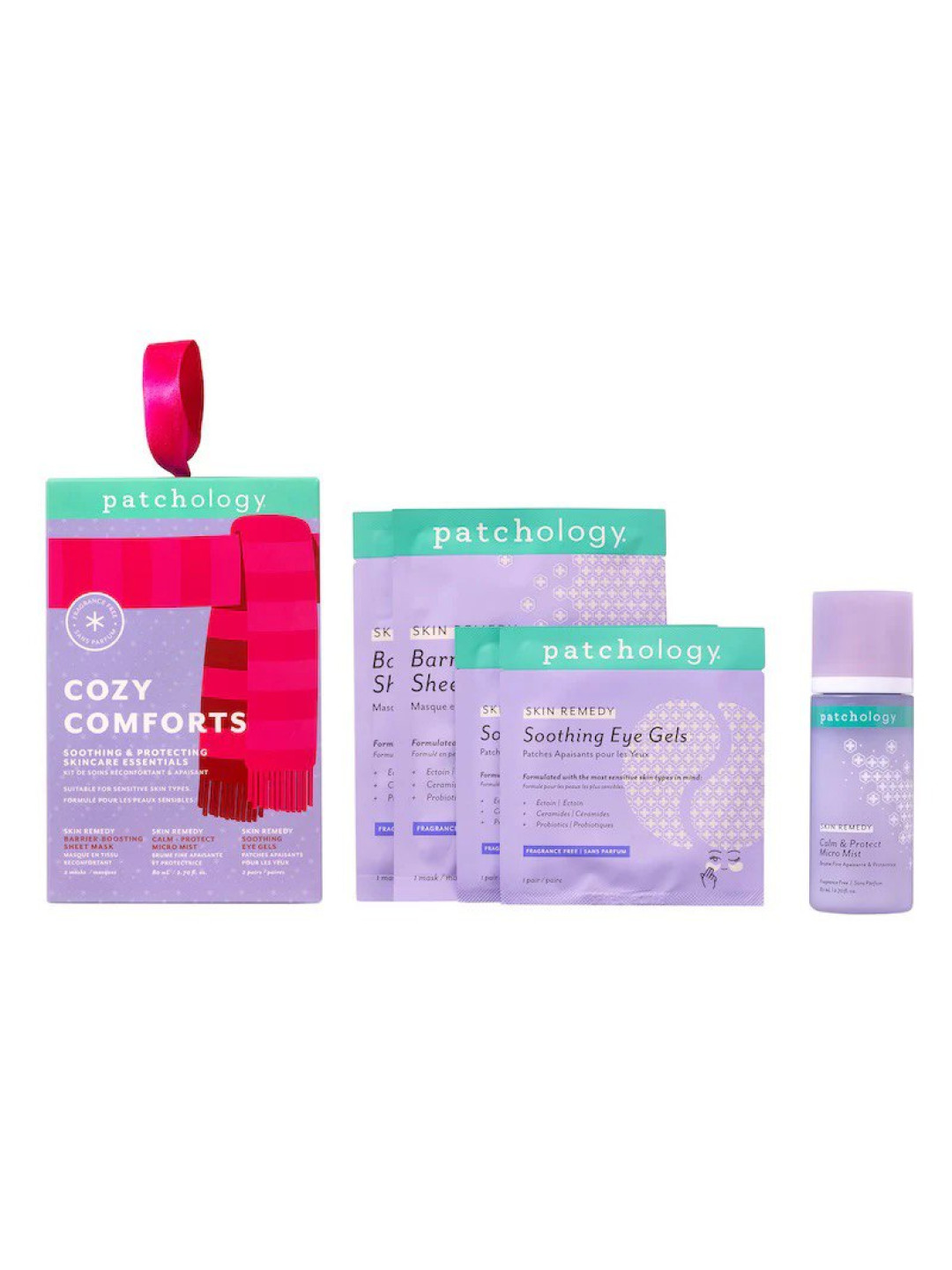 Святковий набір для заспокоєння шкіри Patchology Cozy Comforts Holiday