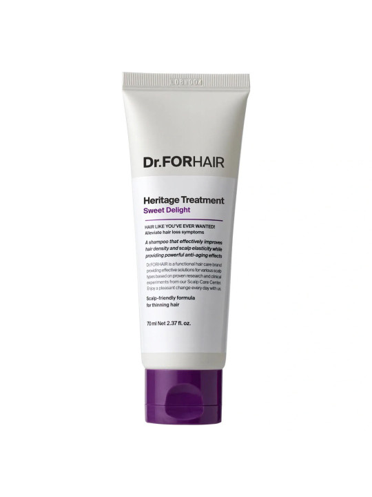 Зволожуюча маска-кондиціонер для тонкого волосся DR.FORHAIR Heritage Treatment Sweet Delight, 70 мл