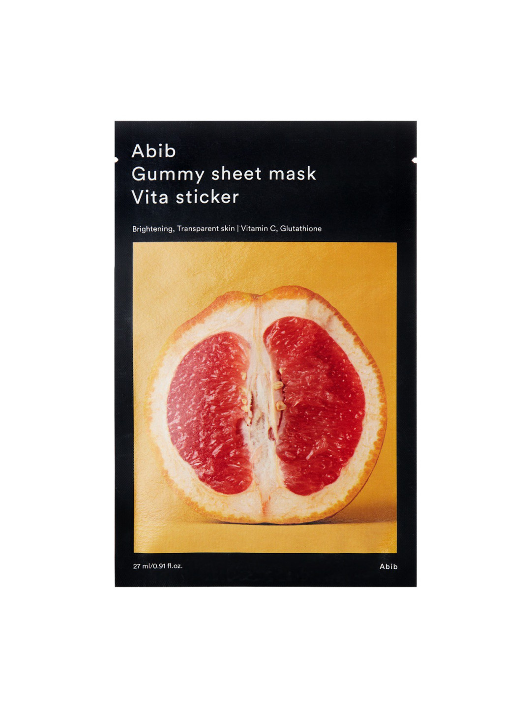Тканинна вітамінна маска для обличчя Abib Gummy Sheet Mask Vita Sticker