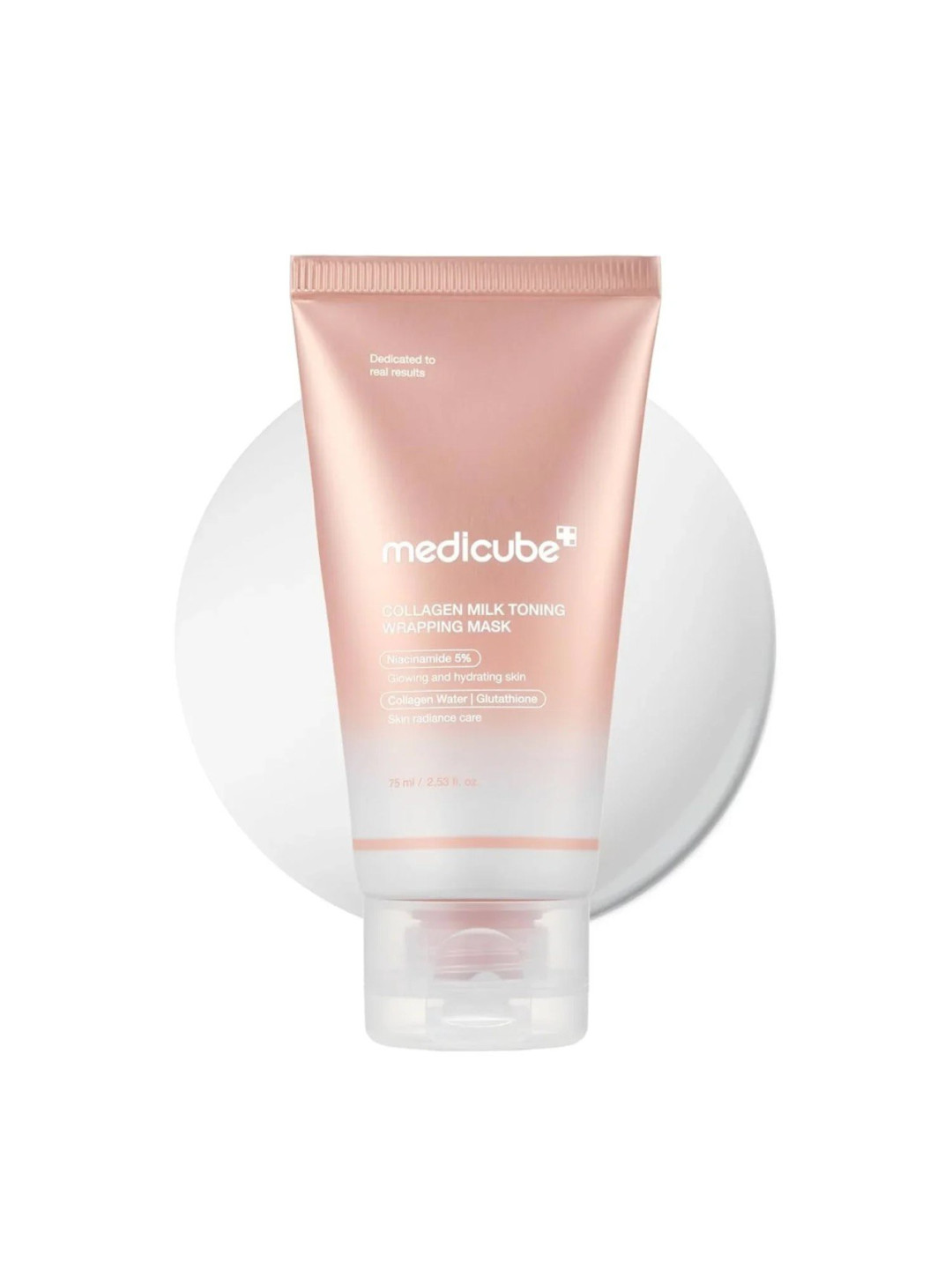 Колагенова маска для обличчя Medicube Collagen Milk Toning Wrapping Mask, 75 мл