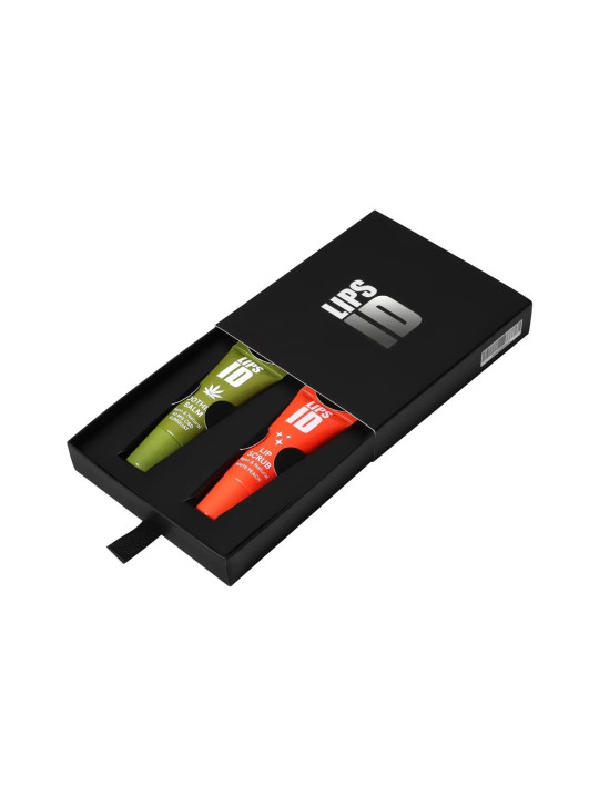 Набір «Цілунок» LIPS ID (скраб-бальзам та заспокійливий бальзам), 2х10 мл