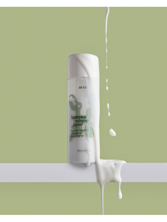Багатофункціональний заспокійливий засіб HUGS Annona Calming Liquid, 80 мл Багатофункціональний заспокійливий засіб HUGS Annona Calming Liquid, 80 мл