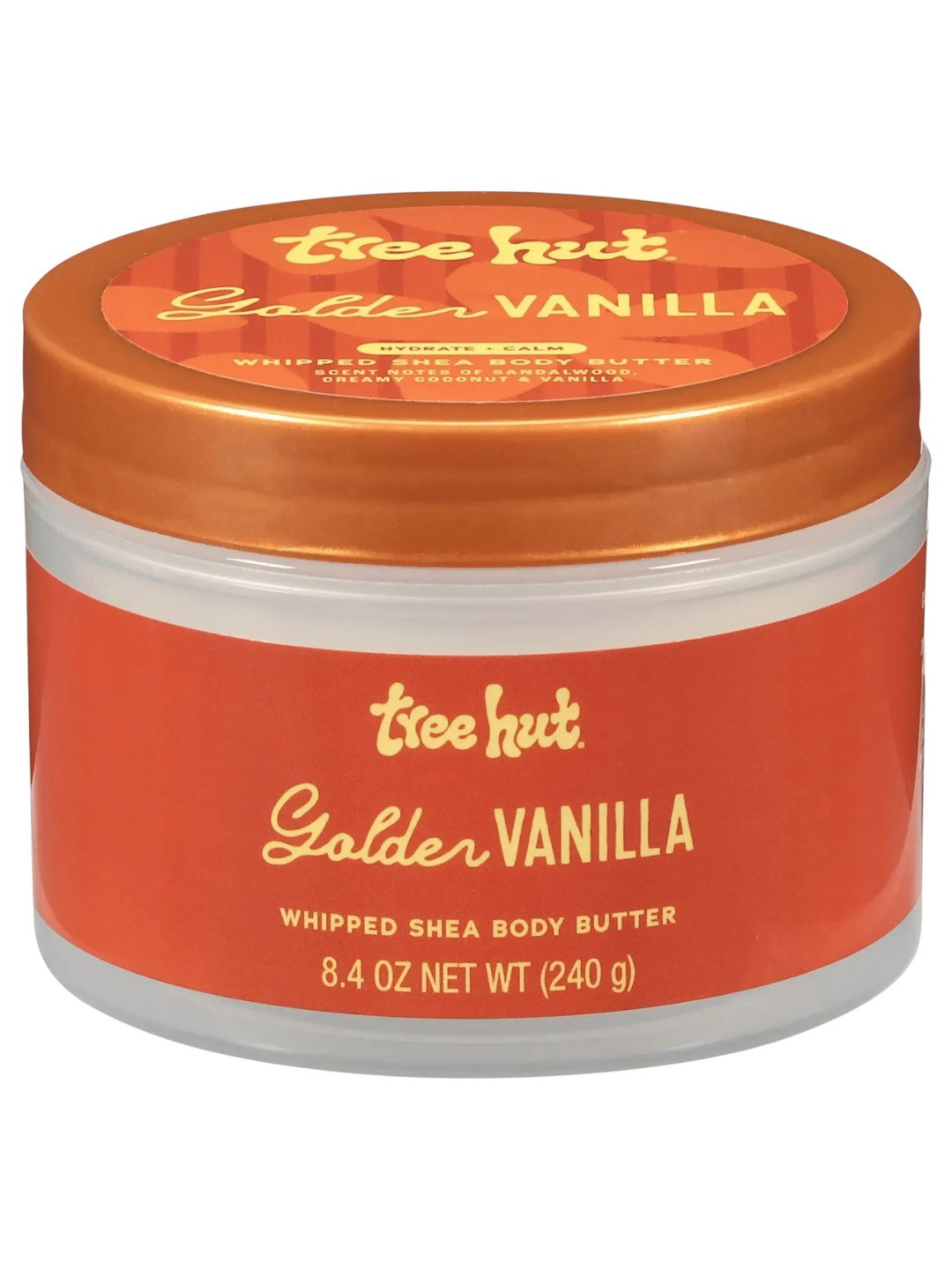 Баттер для тіла Tree Hut Golden Vanilla Whipped Body Butter 240 g