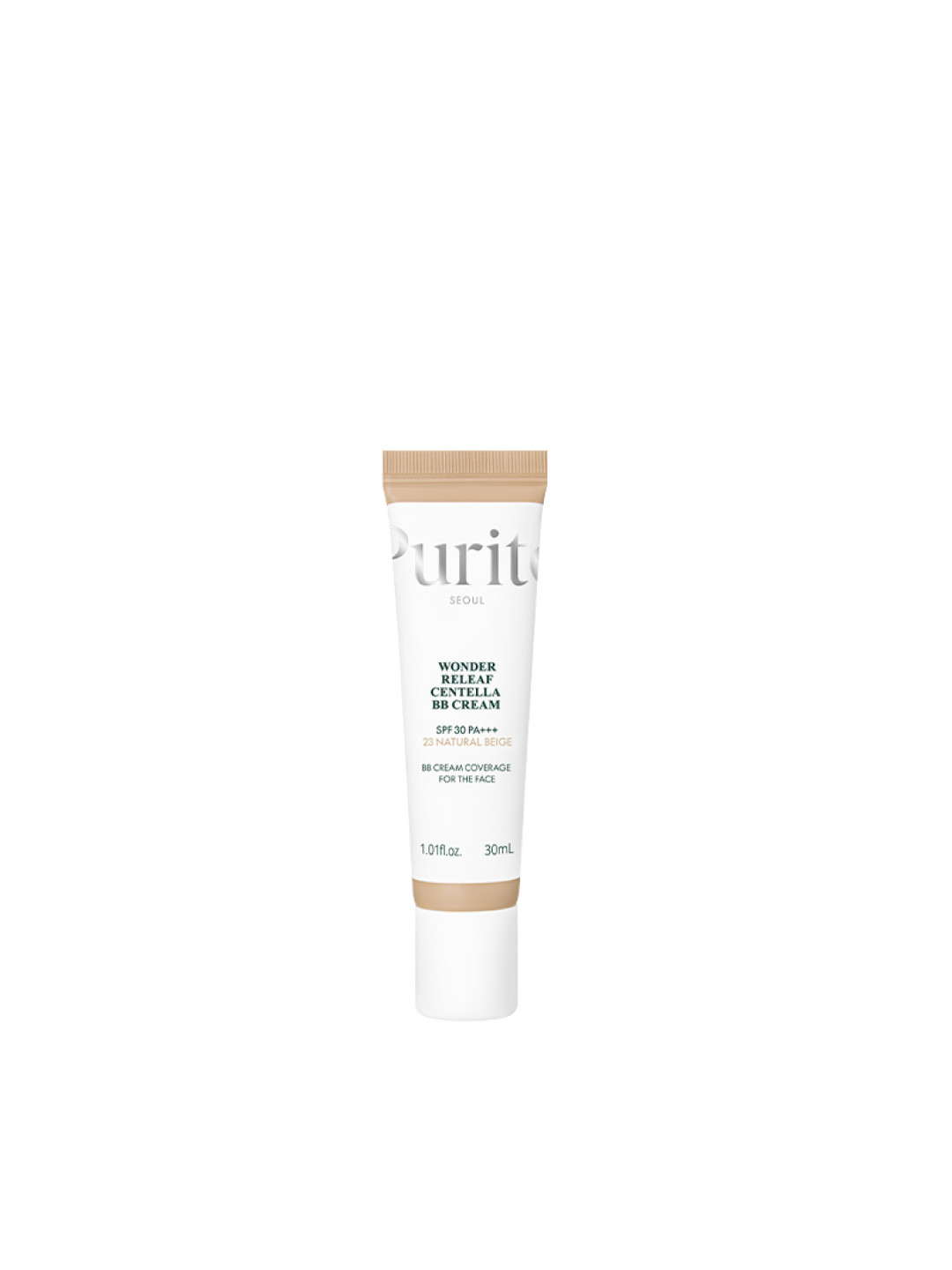 BB-крем з екстрактом центели Purito Seoul Wonder Releaf Centella BB Cream 23 Natural Beige, 30 мл