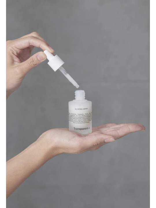 Матуючий серум з ніацинамідом та цинком Transparent - Lab Oil Patrol Serum, 30 мл