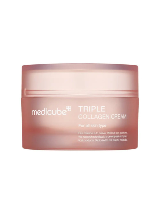 Зволожувальний крем з колагеном та гіалуроновою кислотою Medicube Triple Collagen Cream 4.0, 50 мл