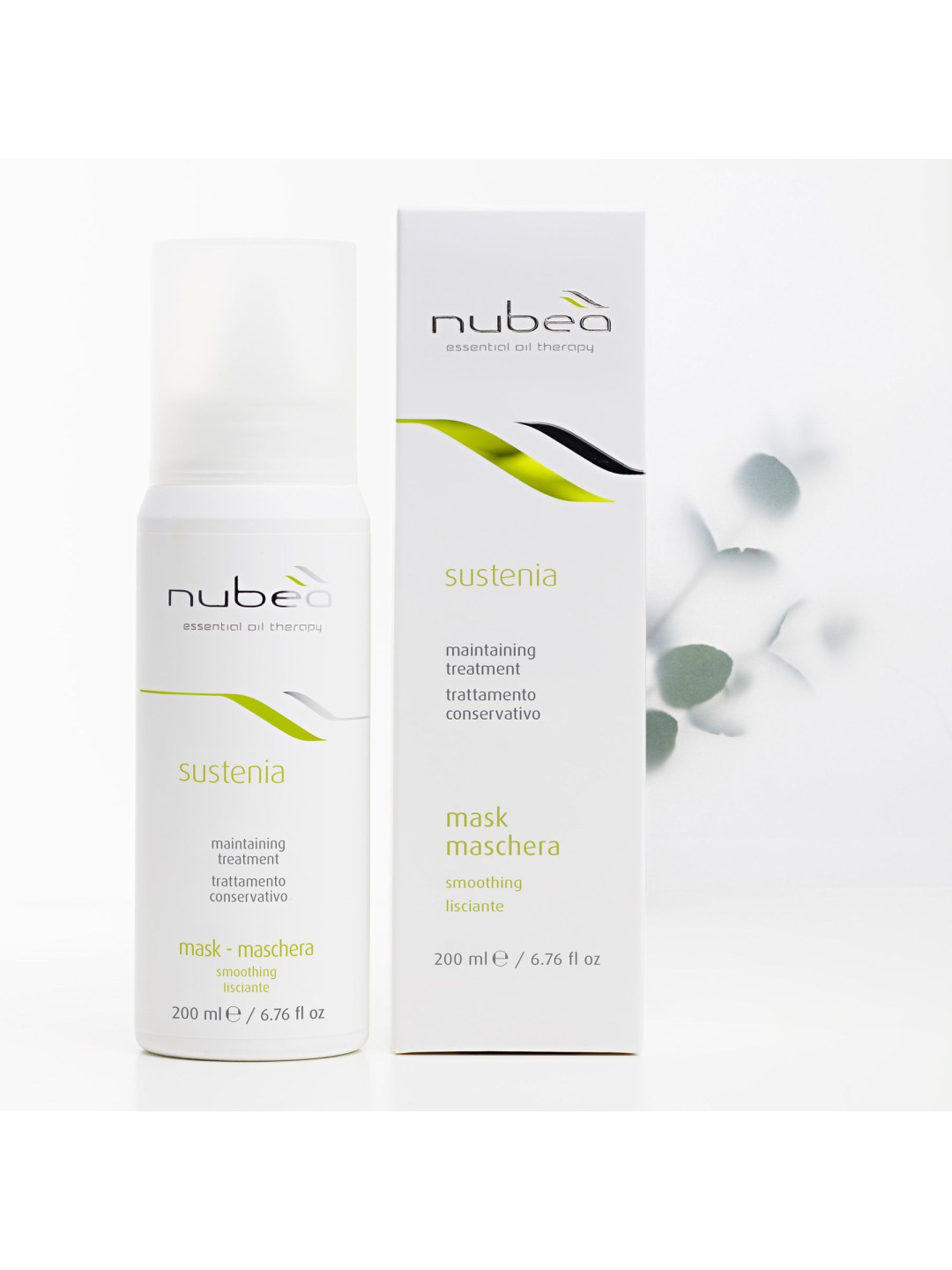 Маска для розгладження волосся Nubea Sustenia, 200 мл