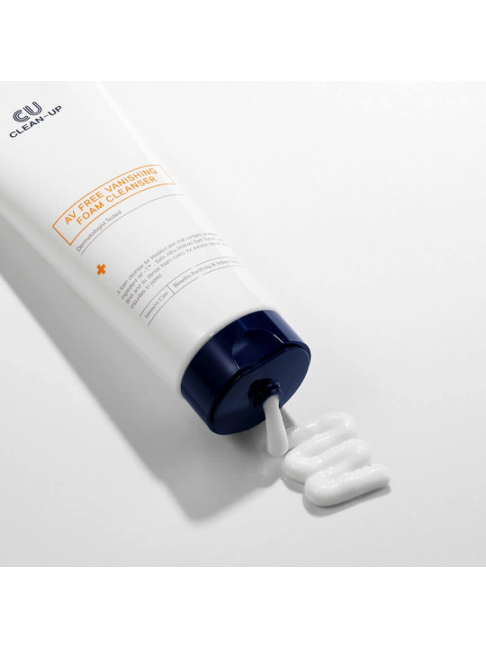 Кремова очищуюча пінка із каламіном та саліциловою кислотою Clean-Up AV Free Vanishing Foam Cleanser, 150 мл Кремова очищуюча пінка із каламіном та саліциловою кислотою Clean-Up AV Free Vanishing Foam Cleanser, 150 мл