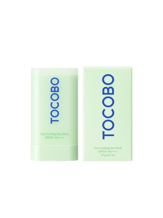 Сонцезахисний стік з охолоджувальним ефектом Tocobo Cica Cooling Sun Stick SPF 50+ PA++++, 18 г