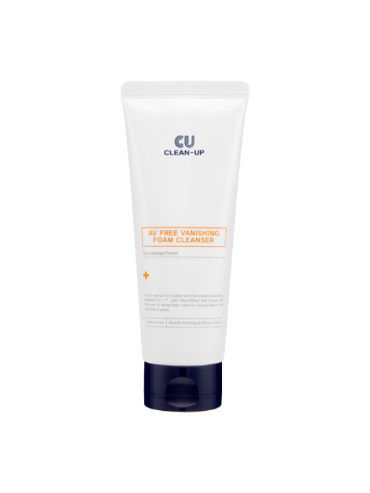 Кремова очищуюча пінка із каламіном та саліциловою кислотою Clean-Up AV Free Vanishing Foam Cleanser, 150 мл Кремова очищуюча пінка із каламіном та саліциловою кислотою Clean-Up AV Free Vanishing Foam Cleanser, 150 мл