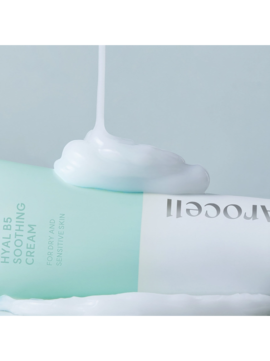 Заспокійливий крем з 5% пантенолу для чутливої шкіри Arocell Hyal B5 Soothing Cream, 80 мл