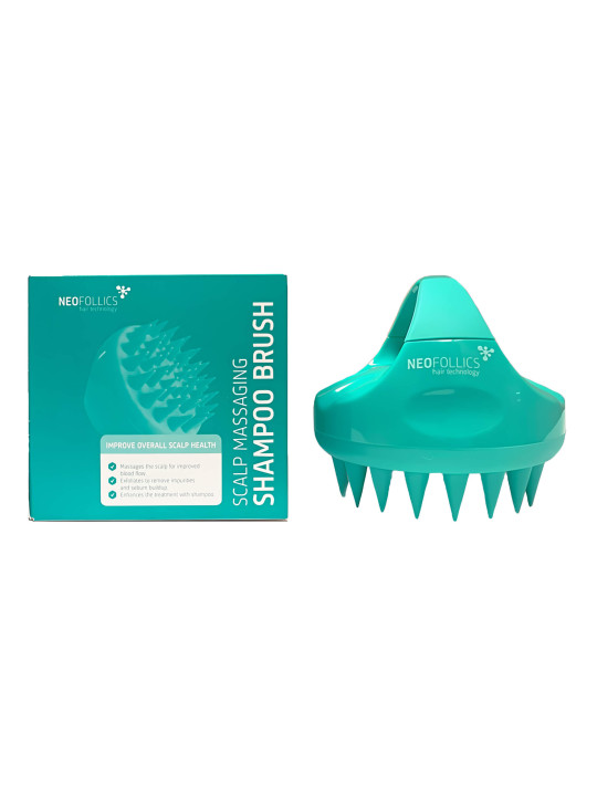Щітка для масажу шкіри голови Neofollics Scalp Massaging Shampoo Brush