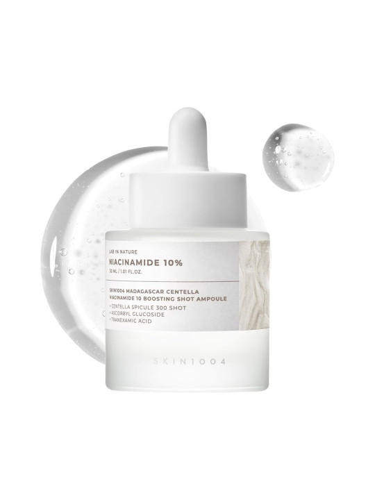 Сироватка з ніацинамідом SKIN1004 Madagascar Centella Niacinamide 10 Boosting Shot Ampoule, 30 мл Сироватка з ніацинамідом SKIN1004 Madagascar Centella Niacinamide 10 Boosting Shot Ampoule, 30 мл