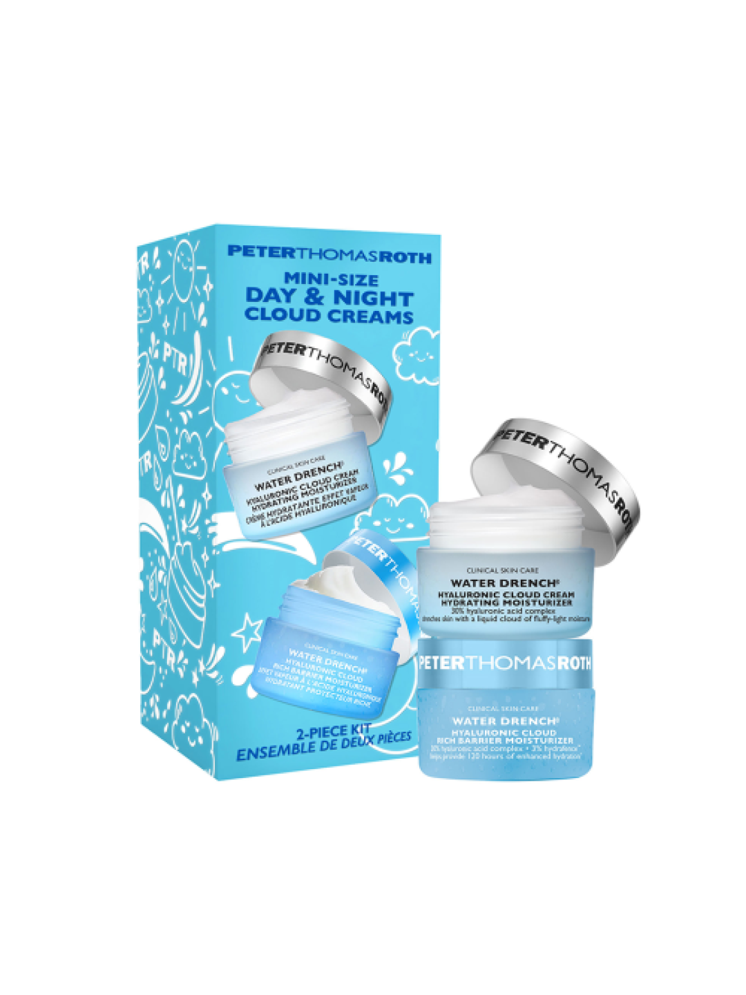 Подарунковий набір міні-кремів Peter Thomas Roth Mini-Size Day & Night Cloud Creams 2-Piece Kit