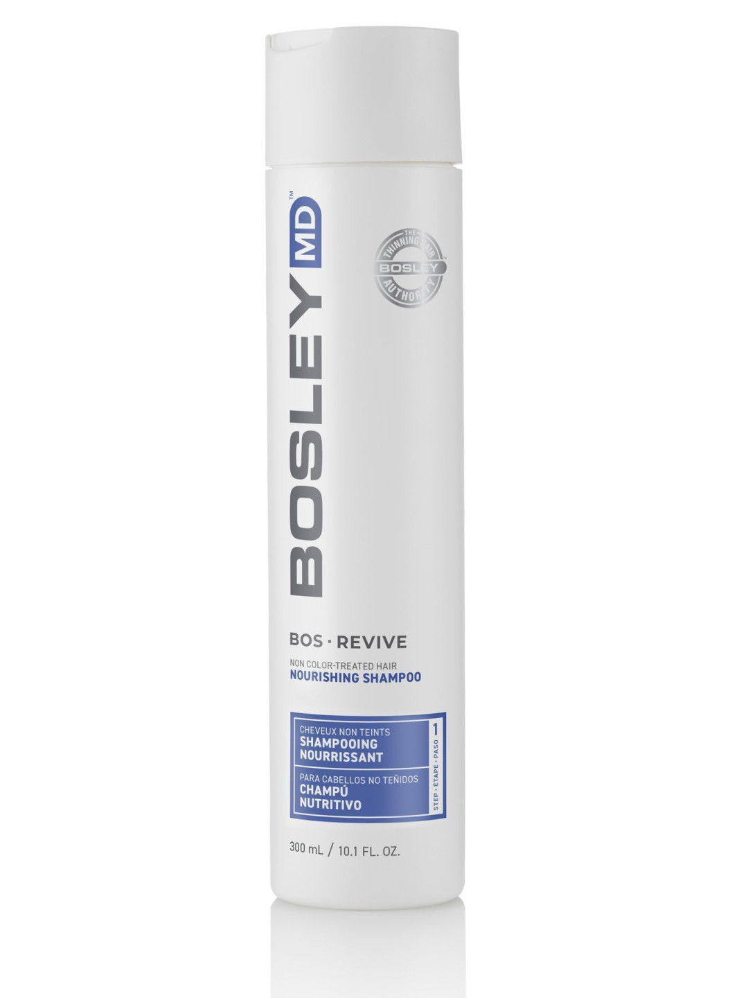 BOS Revive поживний шампунь для стоншеного нефарбованого волосся Bosley, 300 мл