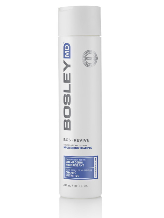 BOS Revive поживний шампунь для стоншеного нефарбованого волосся Bosley, 300 мл