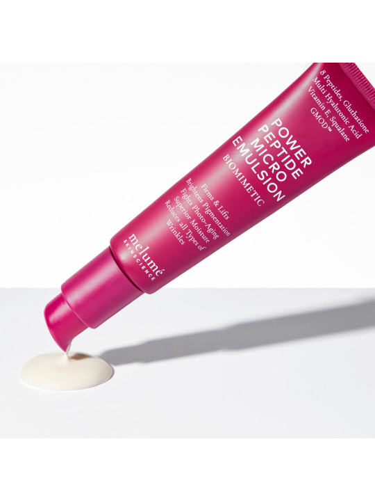 Пептидна мікроемульсія для омолодження шкіри Melume Power Peptide Micro Emulsion, 30 мл Пептидна мікроемульсія для омолодження шкіри Melume Power Peptide Micro Emulsion, 30 мл