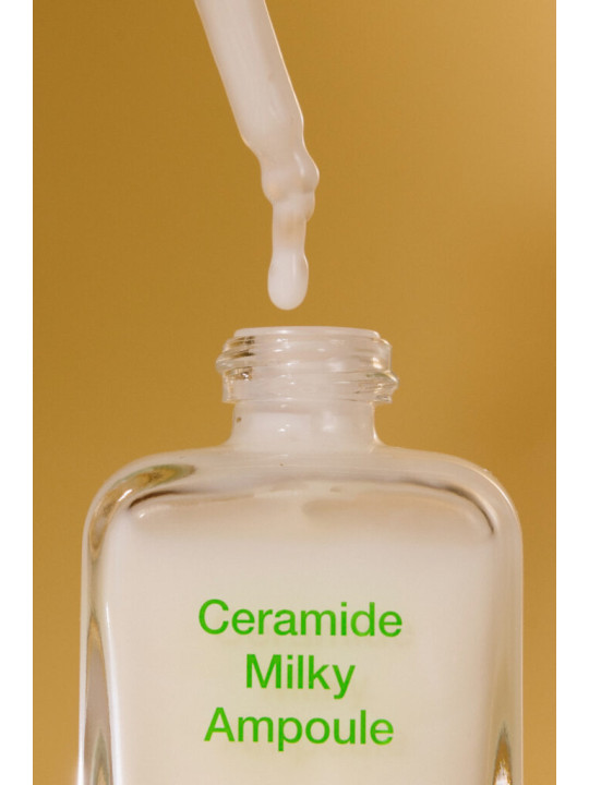 Відновлююча заспокійлива ампула для обличчя BY WISHTREND Ceramide Milky Ampoule, 30 мл