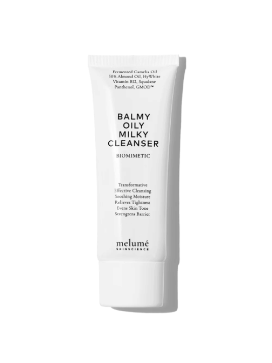 Освітлюючий зволожувальний бальзам для очищення шкіри Melume Balmy Oily Milky Cleanser, 125 мл