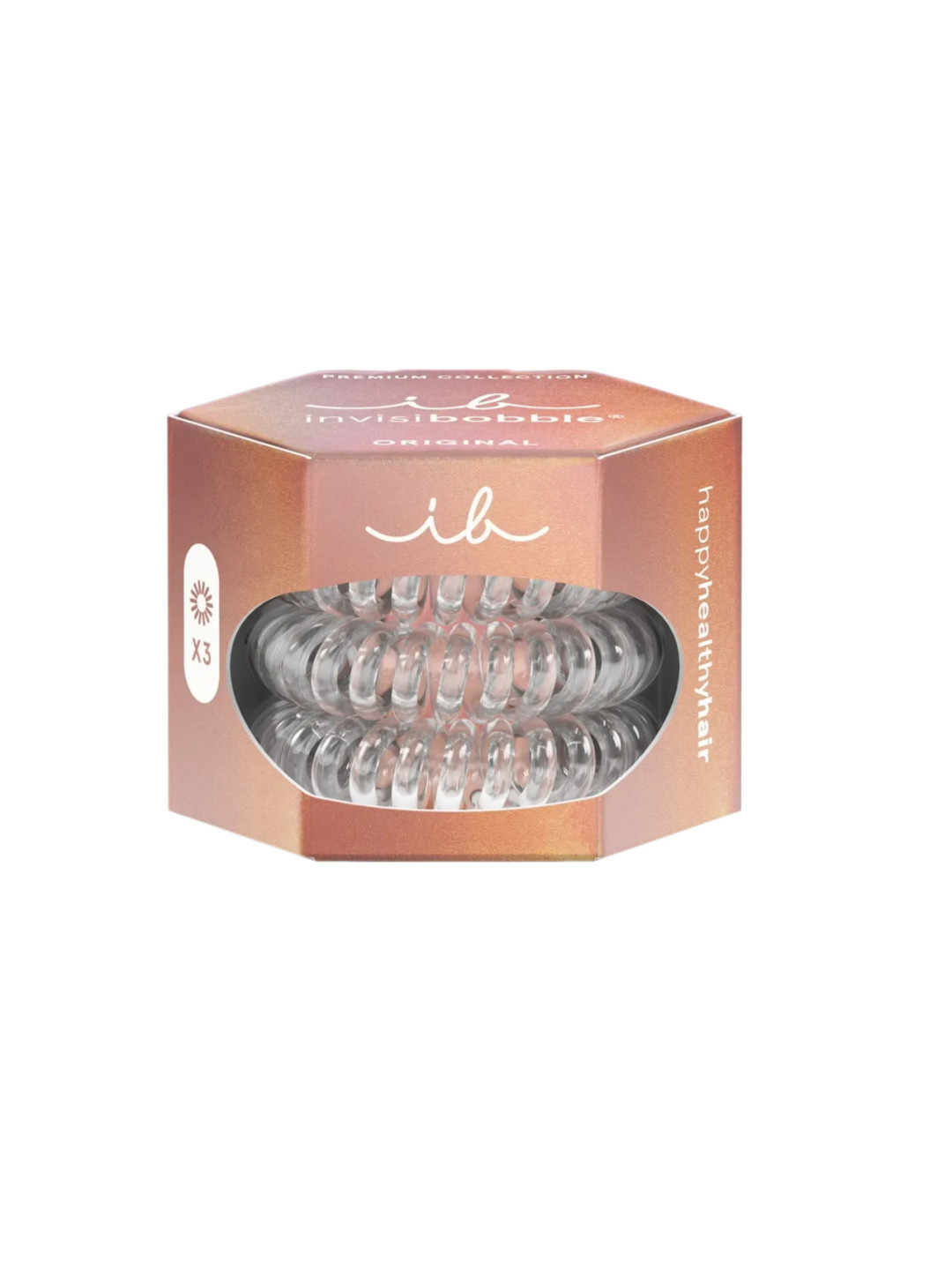 Резинка-браслет для волосся invisibobble ORIGINAL PREMIUM Crystal Clear