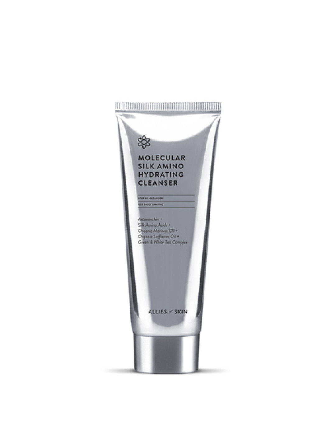 Очищувальний засіб Allies Of Skin Molecular Silk Amino Hydrating Cleanser 100мл