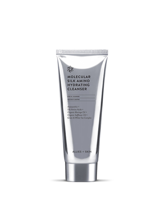 Очищувальний засіб Allies Of Skin Molecular Silk Amino Hydrating Cleanser 100мл