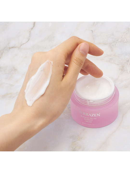 Захисний крем для чутливої шкіри обличчя Terrazen Blemish Relax Barrier Cream, 50 мл