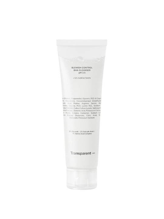 Засіб для глибокого очищення Transparent Lab Blemish Control BHA Cleanser, 150 мл