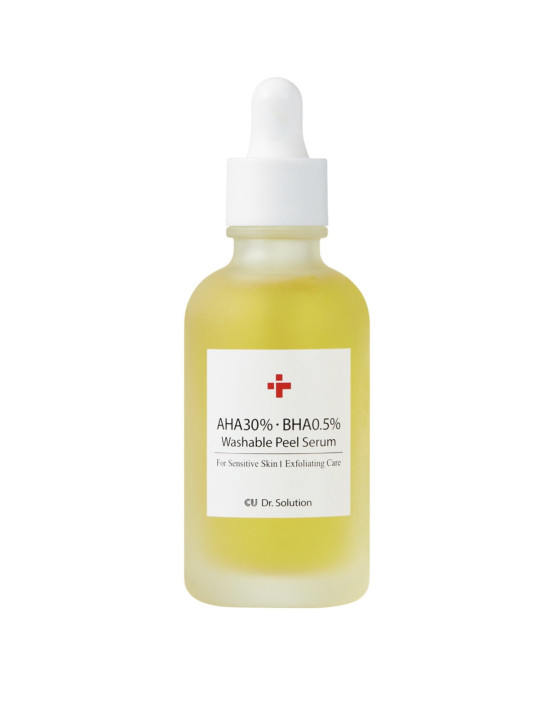 Пілінг-Сироватка З AHA 30% Та BHA 0,5% Кислотами Dr. Solution AHA 30% BHA 0.5% Washable Peel Serum, 50 г