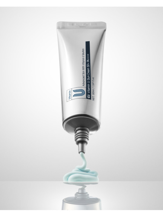 Cонцезахисний крем з вітаміном U та пептидами CU: Vitamin U Sun Cream SPF 50+ PA++++, 50 мл
