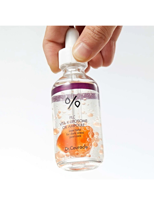 Ампула з ліпосомальною формулою вітаміну K Dr.Ceuracle PLC Vita K Liposome Oil Ampoule, 50 мл