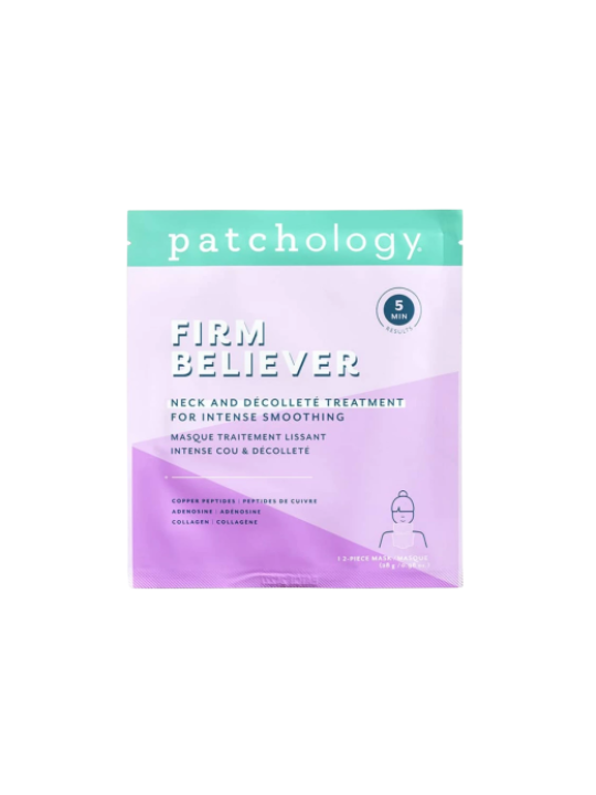  Розгладжуюча маска для шиї та декольте Patchology Firm Believer Neck & Decollete Treatment