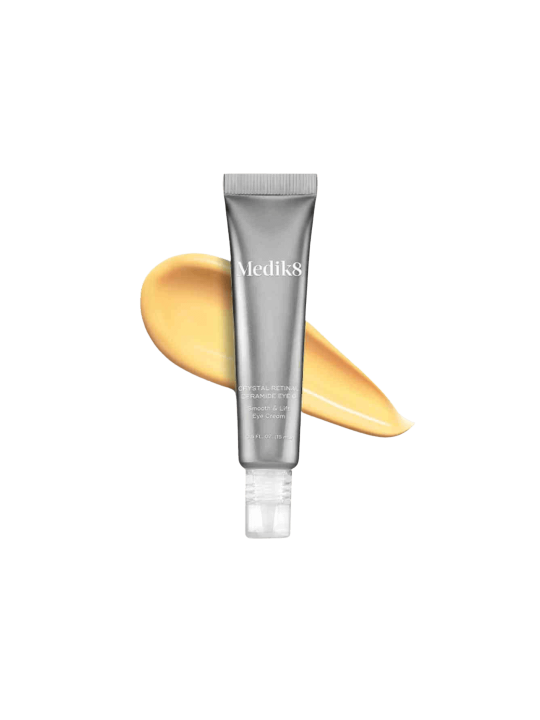 Антивіковий крем для шкіри навколо очей з вітаміном А 0,06% Medik8 Crystal Retinal Ceramide Eye 6, 15 мл Антивіковий крем для шкіри навколо очей з вітаміном А 0,06% Medik8 Crystal Retinal Ceramide Eye 6, 15 мл