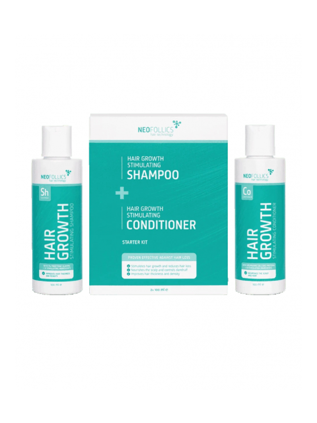 Набір для стимуляції росту волосся Neofollics Hair Growth Stimulating Starter Kit 