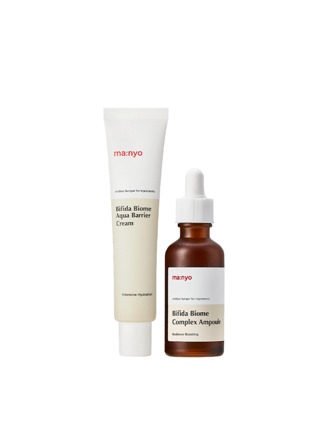 Набір бестселерів для обличчя з біфідобактеріями Manyo Bifida Biome Cream&Ampoule Set (80+30 ml)